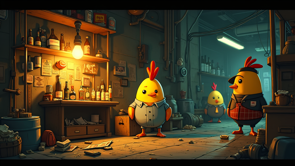 Mecánicas de crafteo en el análisis de Prison Boss Prohibition simulación contrabando.