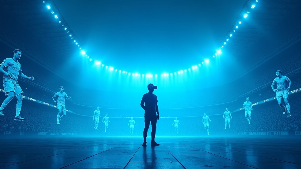 Jugadores del FC Barcelona probando una experiencia VR, parte de la estrategia del Barça en el negocio de la realidad virtual