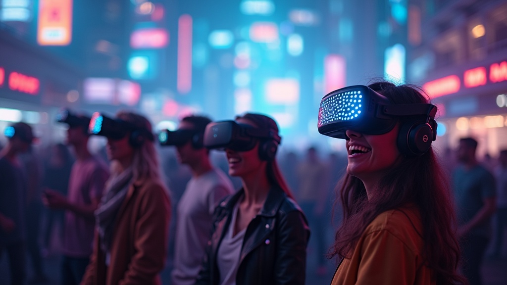 Grupo de amigos disfrutando de un juego de escape room, desmontando los mitos de la Realidad Virtual como experiencia solitaria.