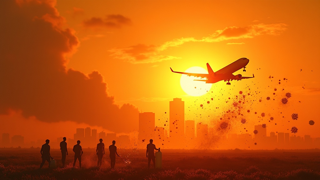 Visualización de corrientes en chorro atmosféricas, un factor clave en el impacto del clima en las turbulencias aéreas que la IA puede predecir.