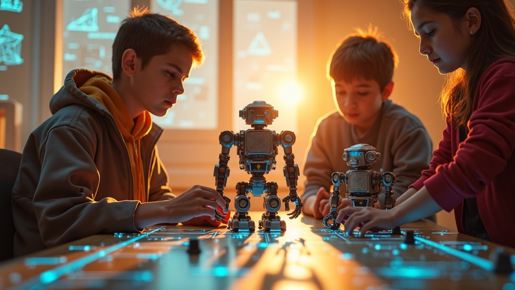 educación robótica rural Segovia