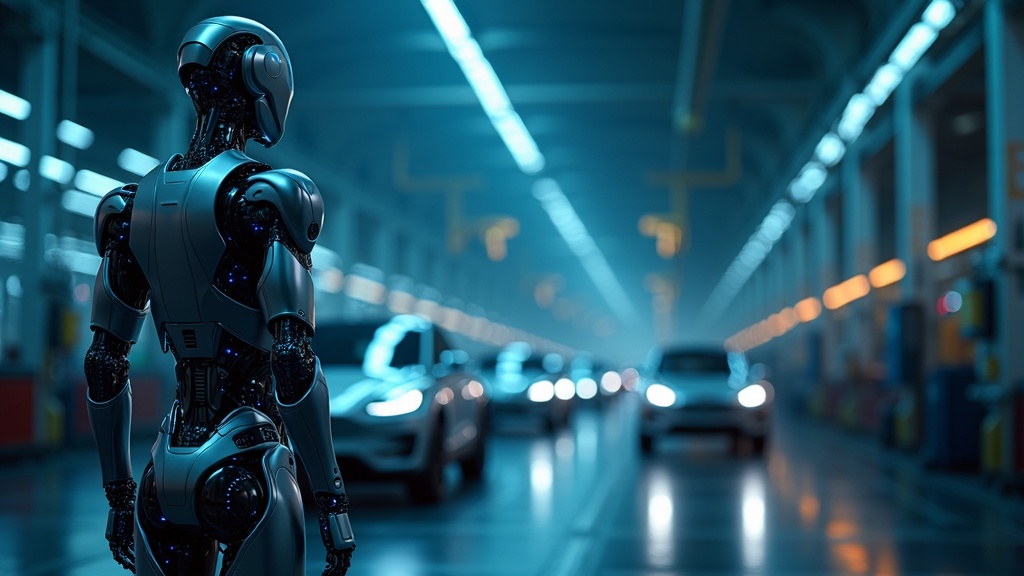 IA Tesla robots al volante