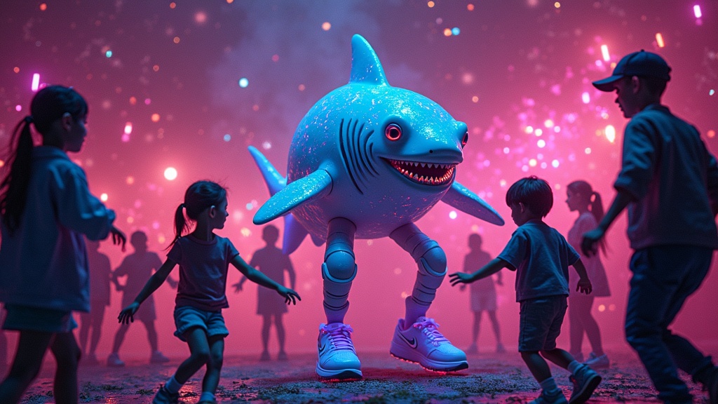 Criatura híbrida de tigre y coche creada con IA, otro ejemplo del surrealista impacto cultural que los Italian Brainrots están generando en las redes.