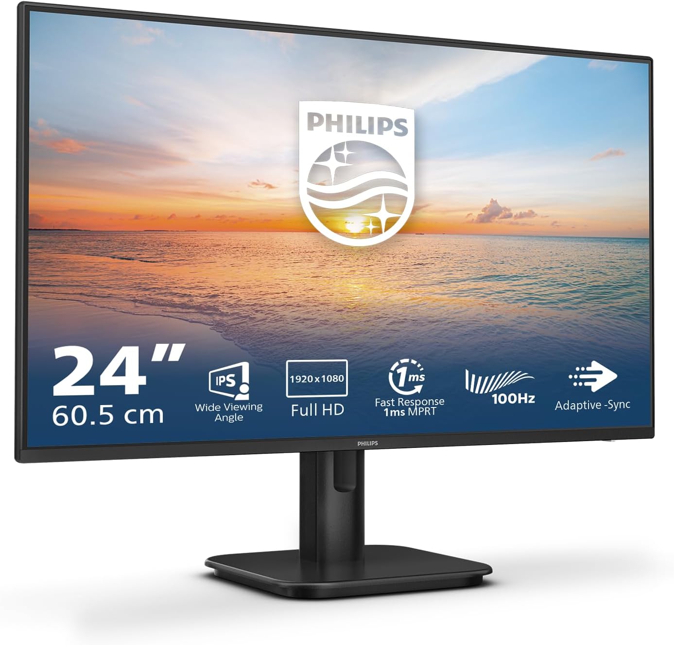 Oferta especial del monitor Philips 24E1N1100A en un entorno de gaming