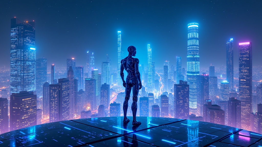 Robots IA Cumbre Shanghai