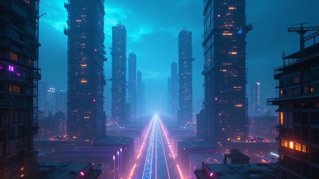 Consultor analizando datos con interfaces de inteligencia artificial, representando la IA consultoría empresarial disruptiva.