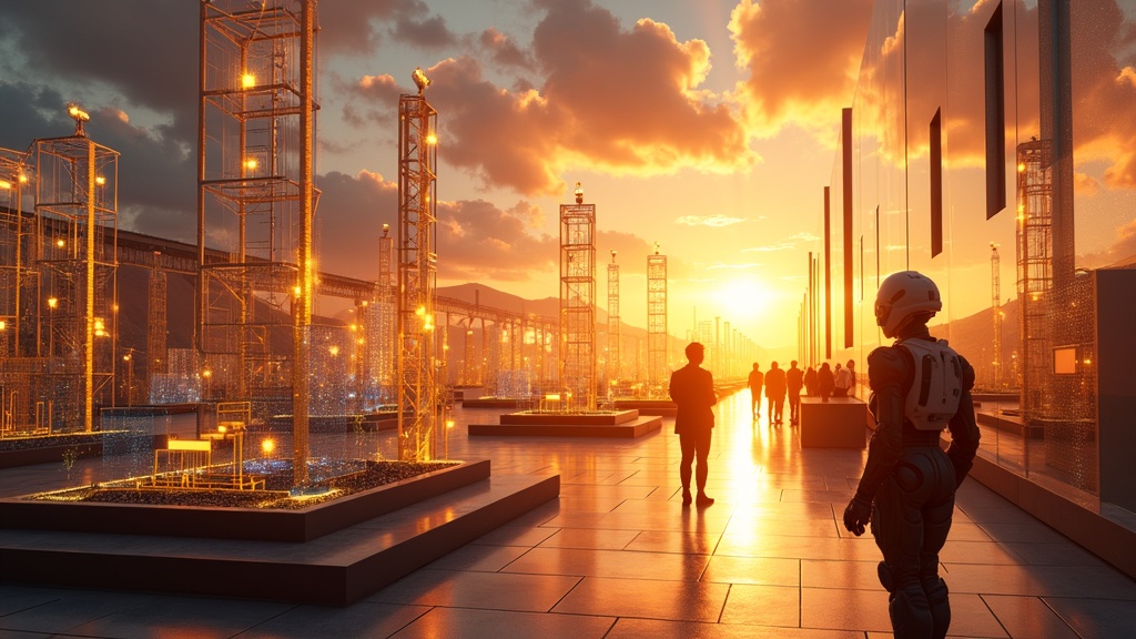 Parque fotovoltaico a gran escala, un ejemplo del tipo de infraestructura que se optimizará mediante la robótica fotovoltaica impulsada por el ITER en Tenerife.