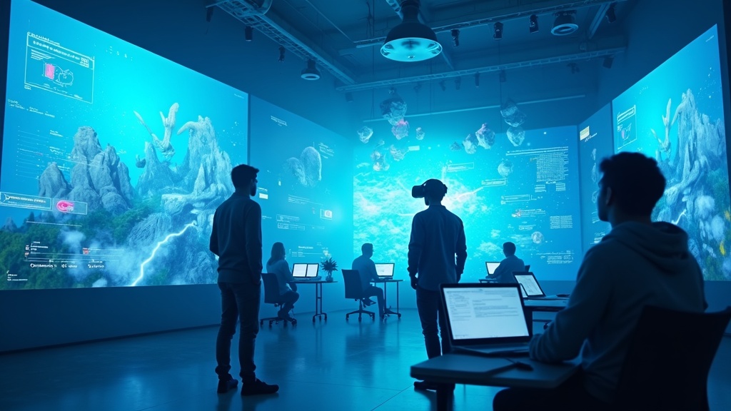 Concept art de un tigre para el nuevo juego VR de Beyond Frames financiado recientemente.