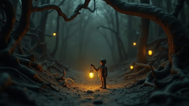 The Midnight Walk análisis stop motion