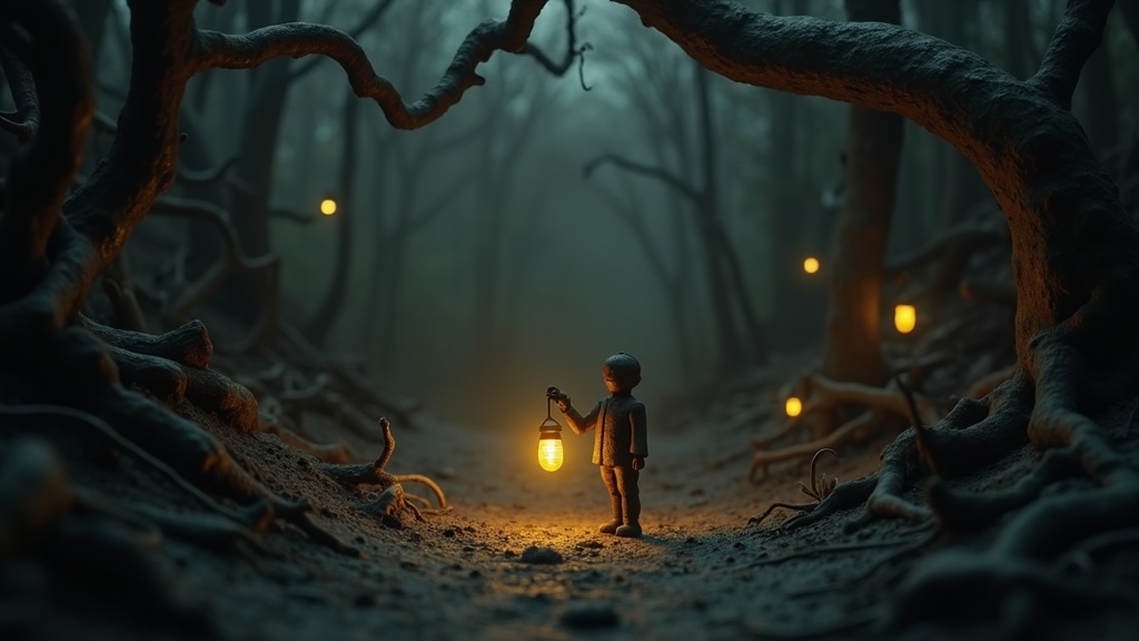 The Midnight Walk análisis stop motion