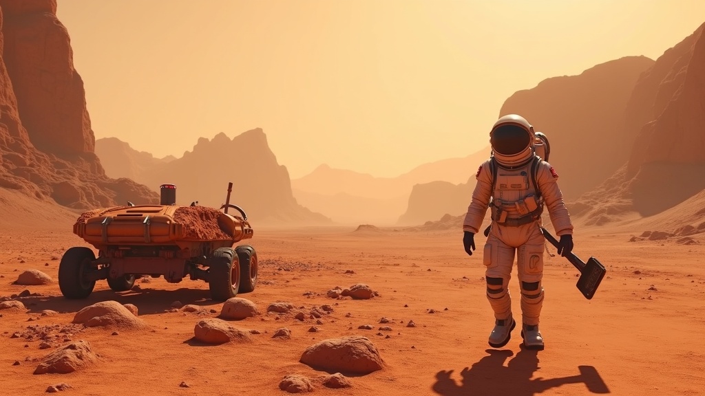 Surviving Mars Pioneer experiencia VR