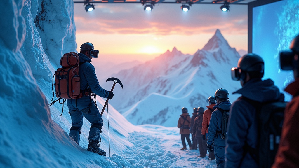 escalar el everest en realidad virtual
