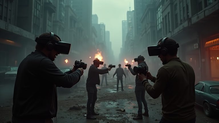 juego VR zombies Barcelona