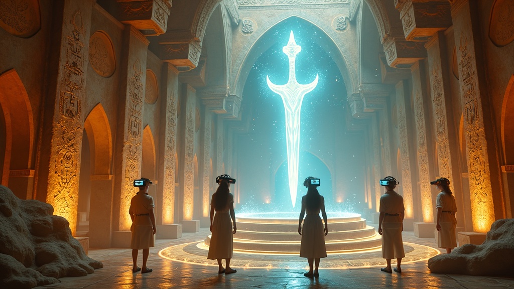 Instalaciones de Virtua Barcelona preparadas para la experiencia de realidad virtual de Prince of Persia