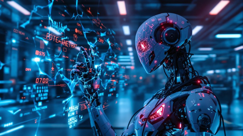 ciberseguridad en robots comerciales