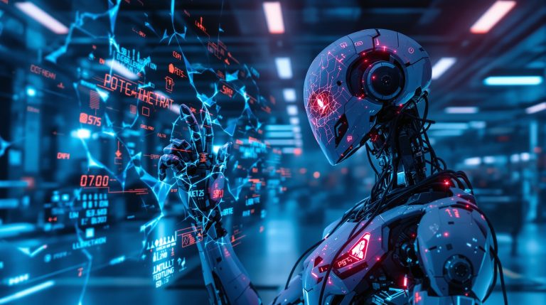 ciberseguridad en robots comerciales