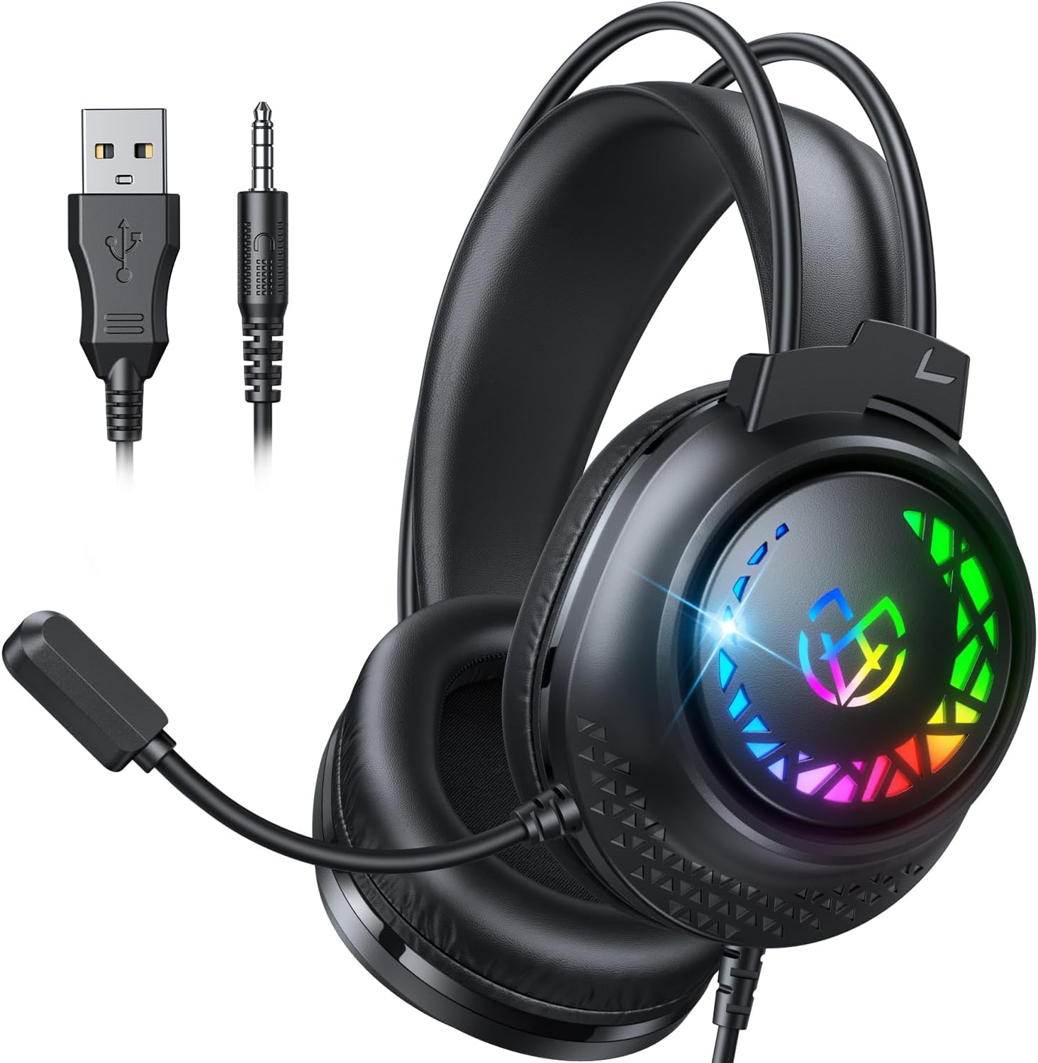 Oferta especial en los auriculares Tatybo Gaming con iluminación RGB