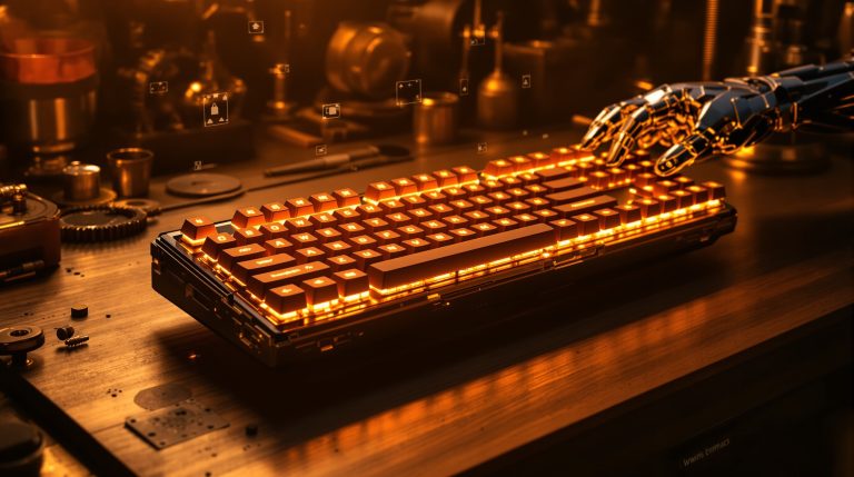 teclados mecánicos de lujo en Silicon Valley