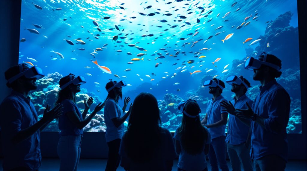experiencia submarina realidad virtual