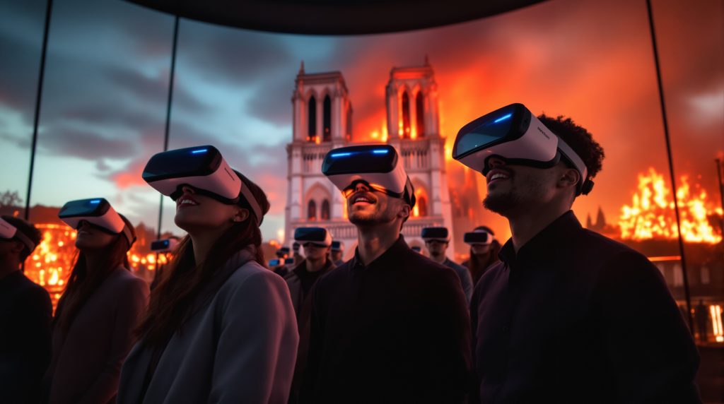 Notre Dame Fire escape room VR