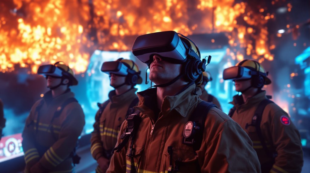 Formación VR para bomberos