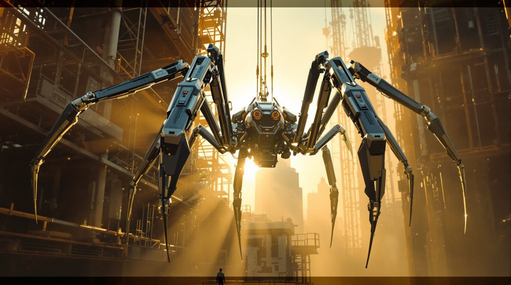robot araña Charlotte