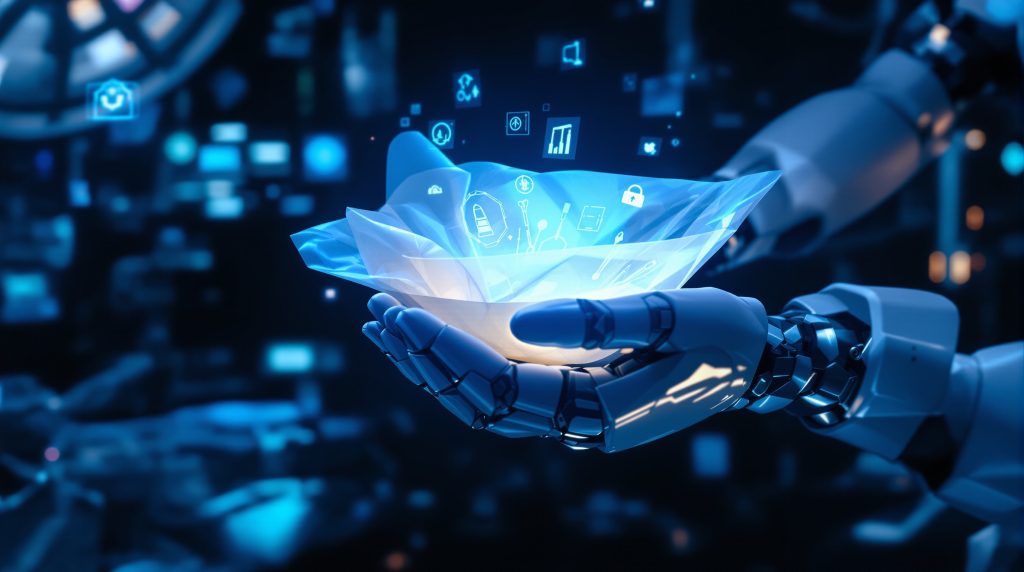 sistema robótico envases estériles