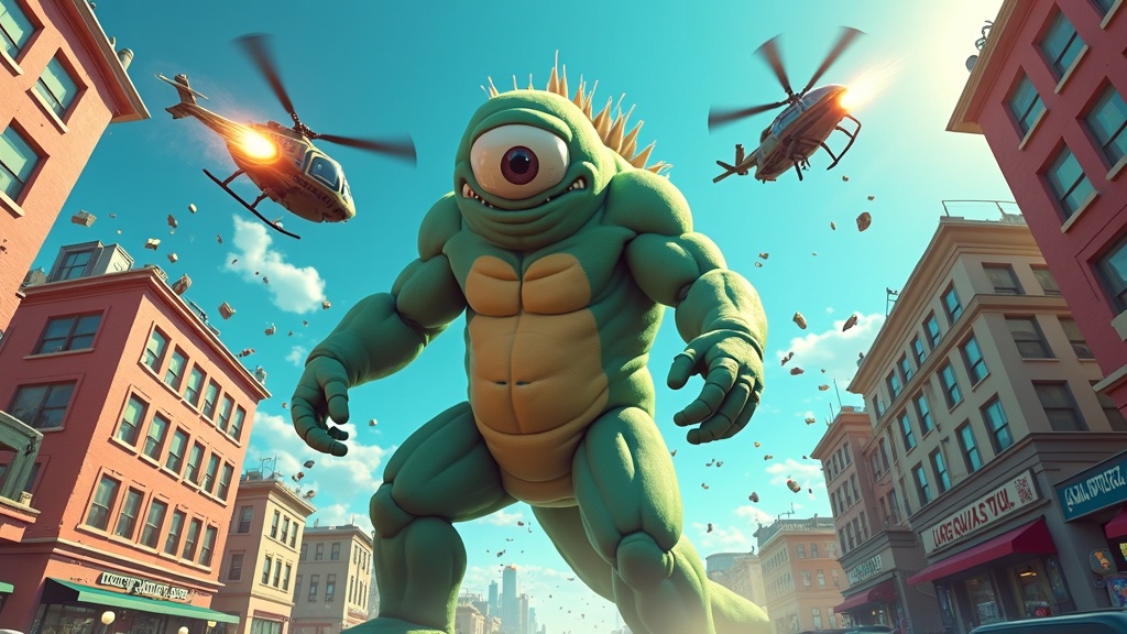 Me You and Kaiju multijugador asimétrico