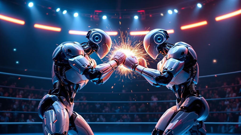 Boxeo de Robots Humanoides