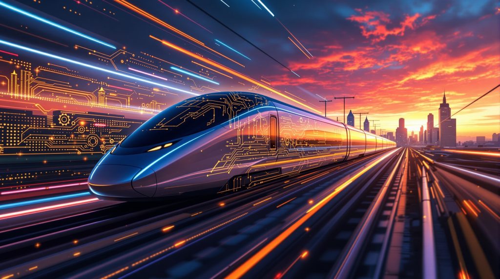 IA en industria ferroviaria sostenible