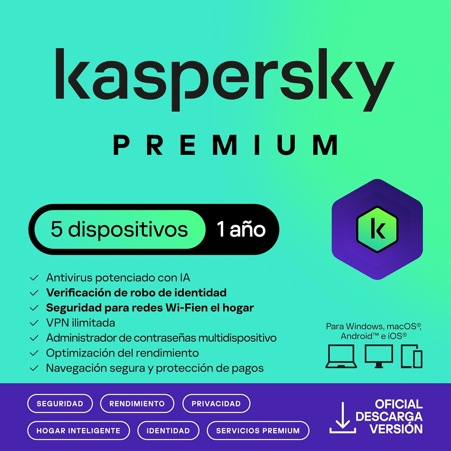 Kaspersky Premium Total Security 2025 Oferta