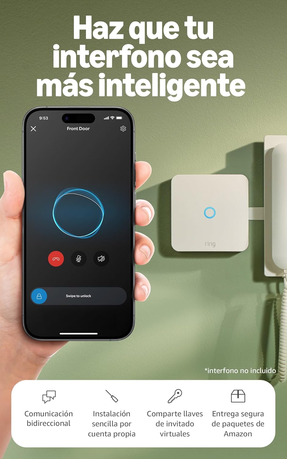 Banner de oferta especial para comprar el Ring Intercom Audio y transformar tu interfono