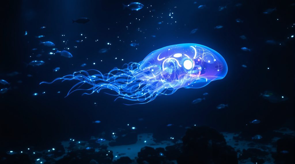 Robot Fantasma submarino