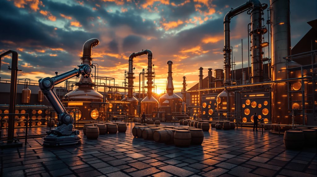 Robot Spot whisky Bacardí