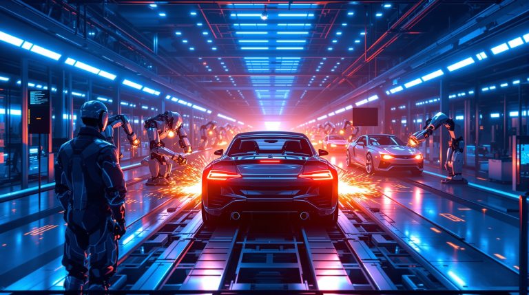 fabrica oscura industria automotriz