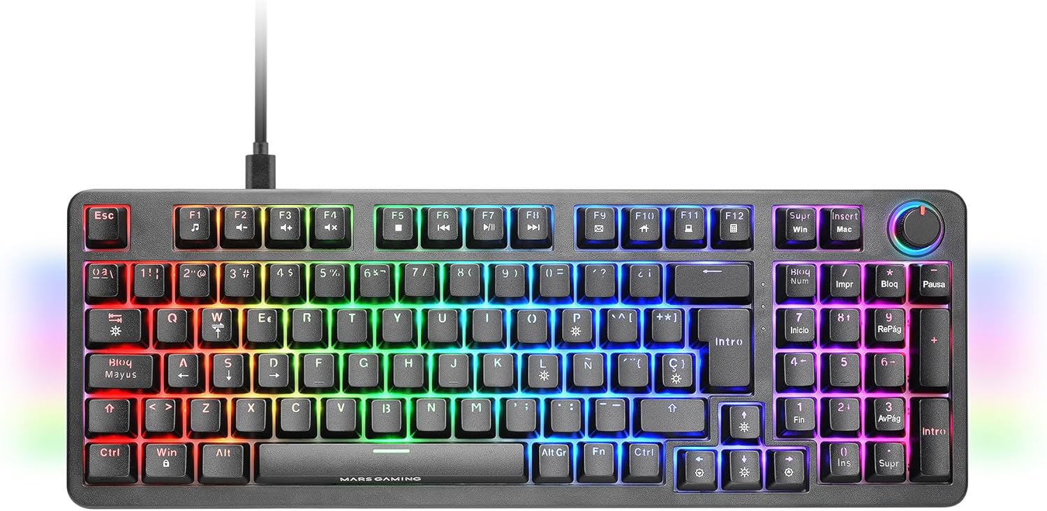 Oferta del teclado Mars Gaming MKPRO en Amazon