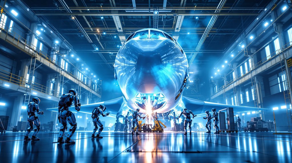 Robot Humanoide Walker S2 Airbus
