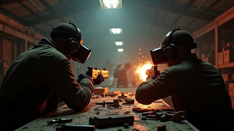 GunX shooter de ensamblaje VR
