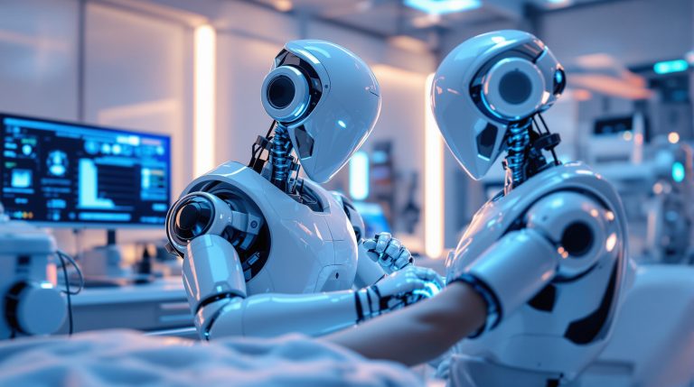 Robot Aletta extracción sangre