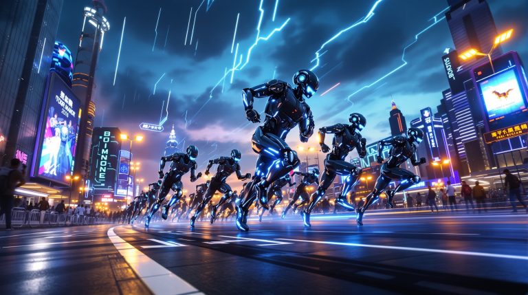 Robot Shandian Maratón Pekín