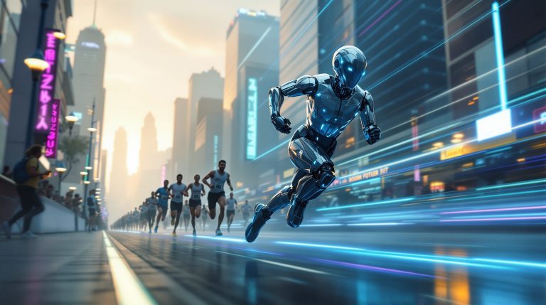 Robot Humanoide Honor Media Maratón